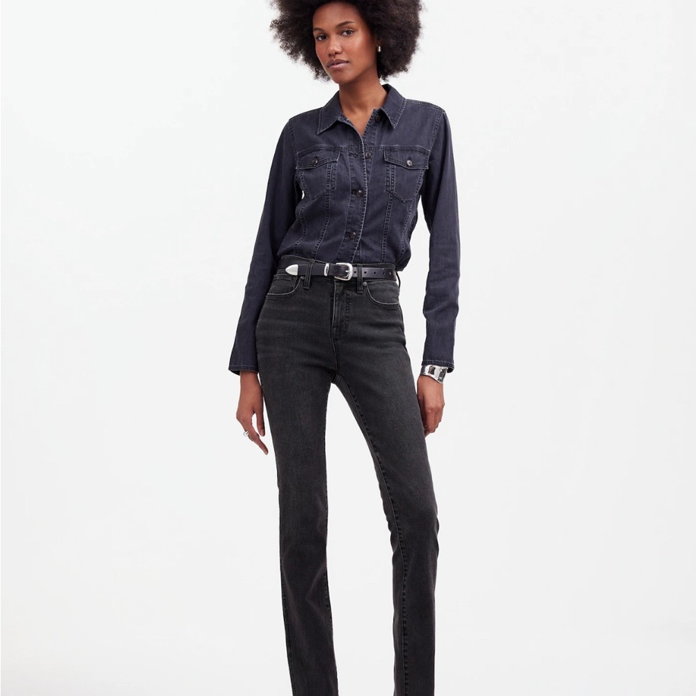 Madewell Stovepipe Raw Hem Tall